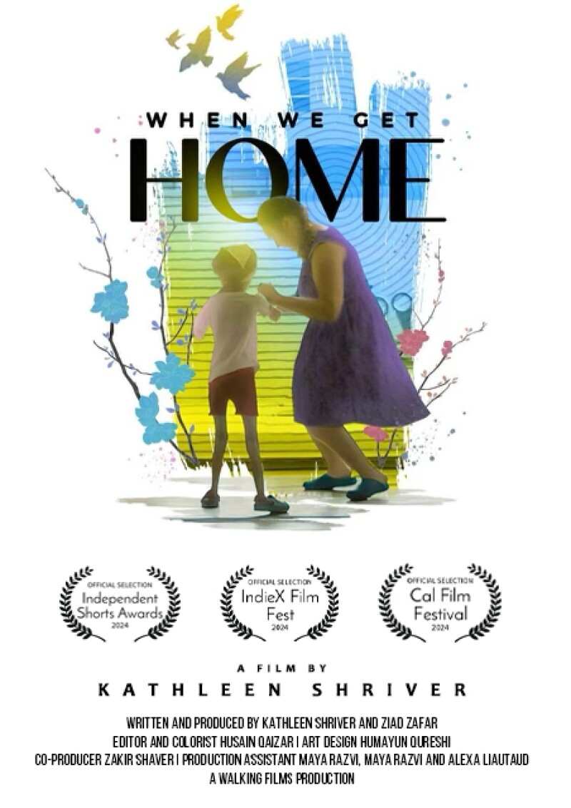 When We Get Home documentary poster. 