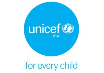 UNICEF USA Logo with text that reads: for every child