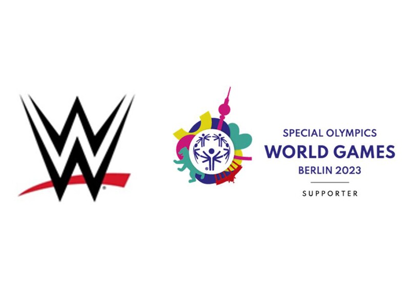 WWE and Special Olympics World Games Berlin 2023 Supporter logos