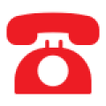 Phone Icon - Red