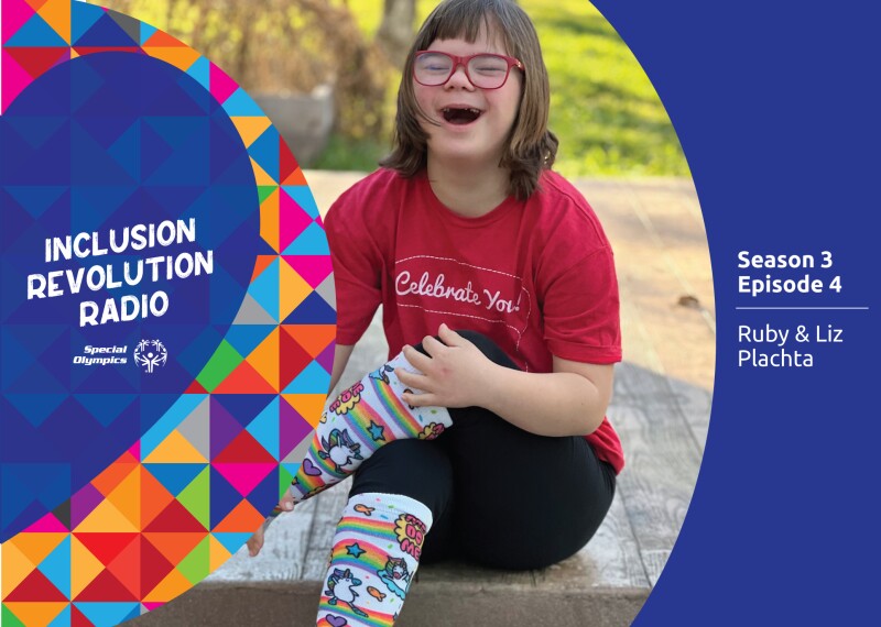 Image of Ruby Plachta and text reads: Inclusion Revolution Radio - Season 3 Episode 4