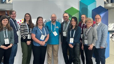 group photo of attendees at APHA 2023 conference. 