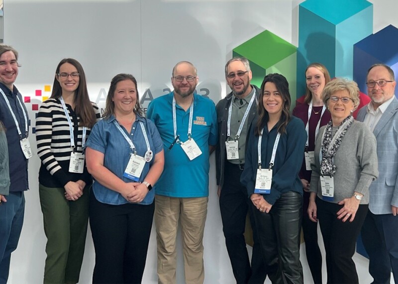 group photo of attendees at APHA 2023 conference. 