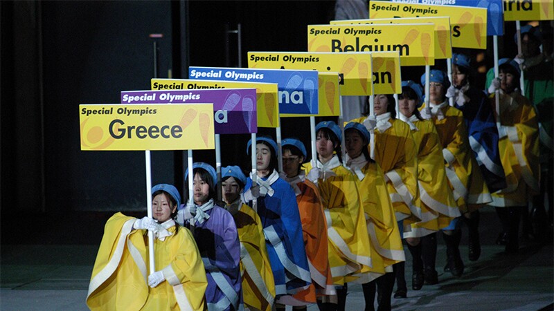 2003 World Games, Opening Ceremony, athletes parade.