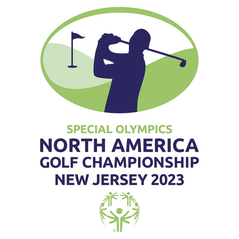 Special Olympics North America Golf Championship New Jersey 2023 logo