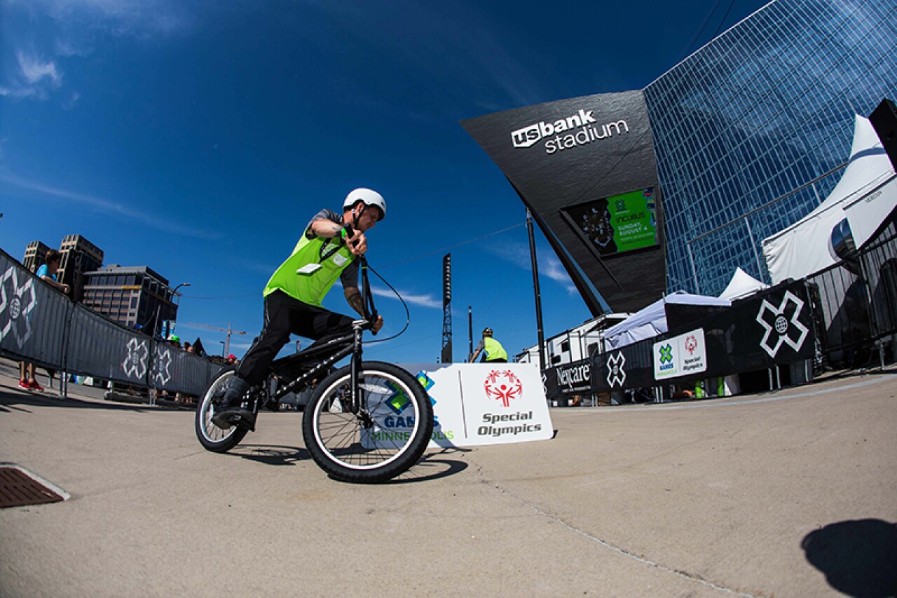 Unified BMX Race at the 2019 Games.