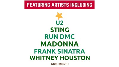 A Very Special Christmas - Featured Artist List